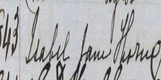 Matriculation Record, Isabel Thorne. University of Edinburgh Centre for Research Collections. Matriculation Roll, 1861-1874